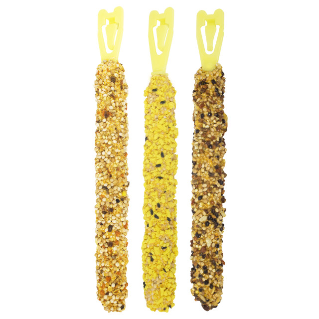 Raw-Image showing Crunch Sticks Variety Pack: Orange, Egg & Banana
