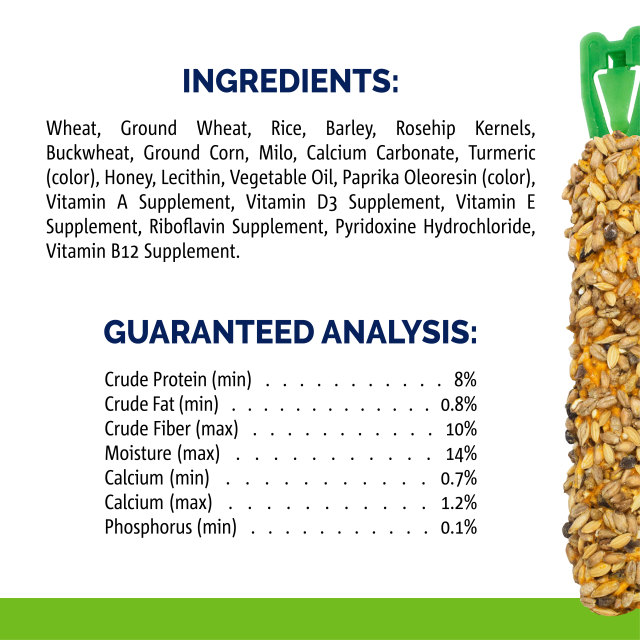 Nutrition-Image showing Crunch Sticks Honey Flavor with Added Calcium