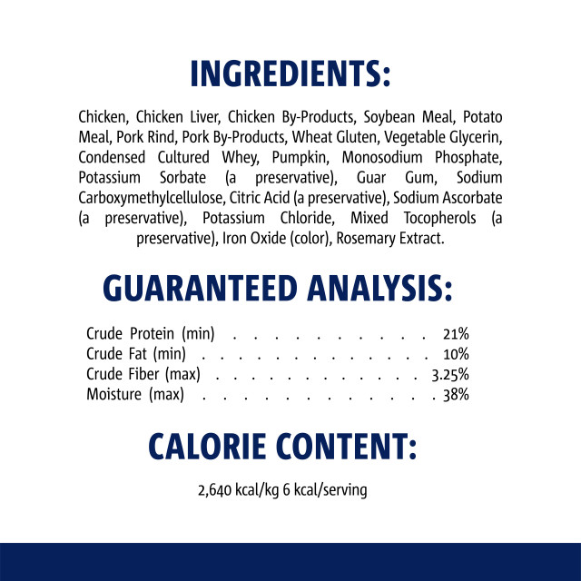 Nutrition-Image showing Meaty Morsels Chicken Recipe with Pumpkin