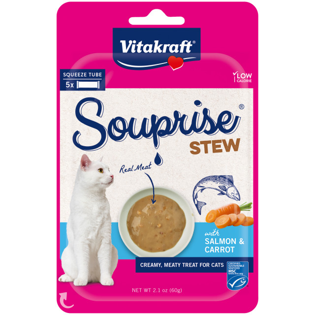 Product-Image showing Souprise® Stew, Salmon & Carrot, 5 Pack