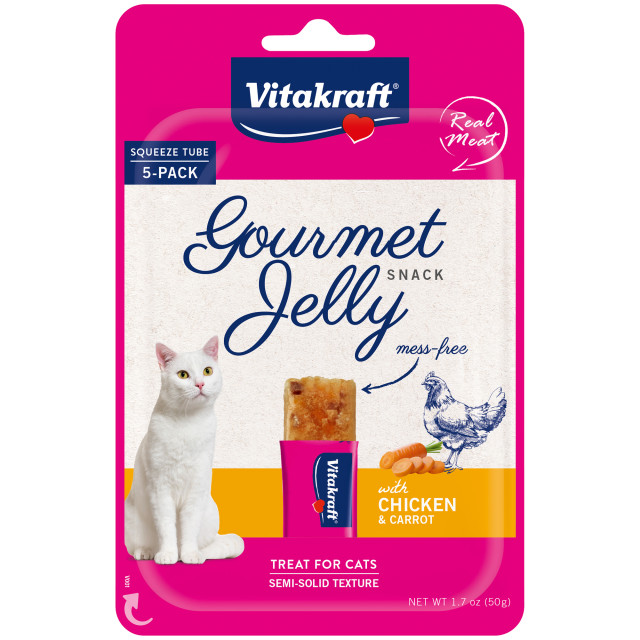 Product-Image showing Gourmet Jelly, Chicken and Carrot, 5 Pack
