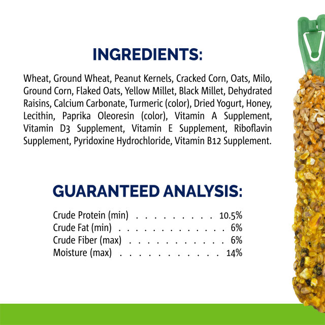 Nutrition-Image showing Crunch Sticks Peanut & Honey Flavored Glaze