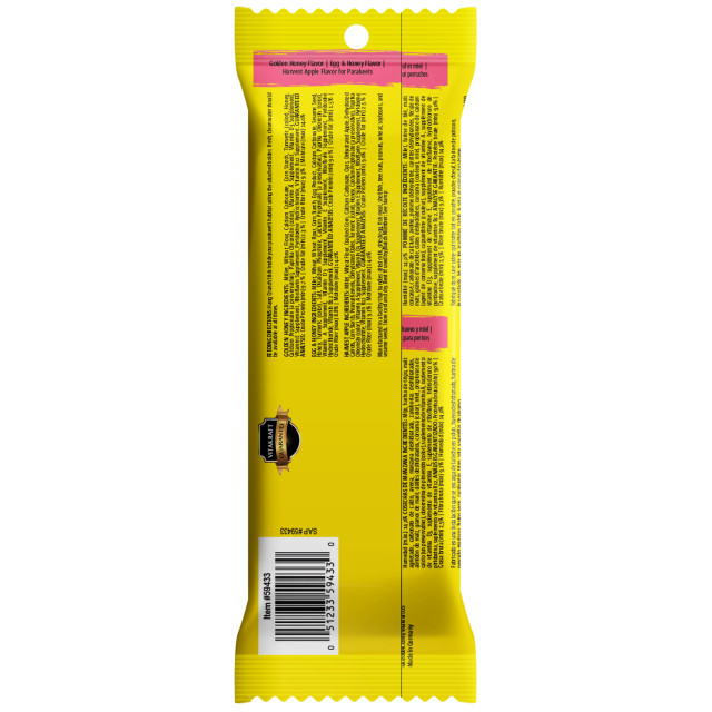 Back-Image showing Crunch Sticks Variety Pack: Honey, Egg & Apple