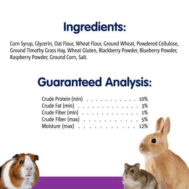 Nutrition-Image showing Bursts Wild Berry Flavor