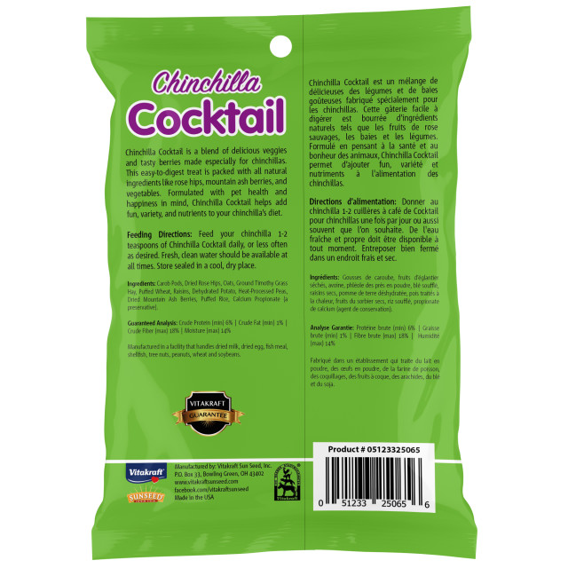 Back-Image showing Chinchilla Cocktail