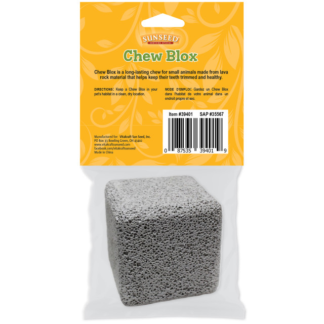 Back-Image showing Chew Blox, 1 ct