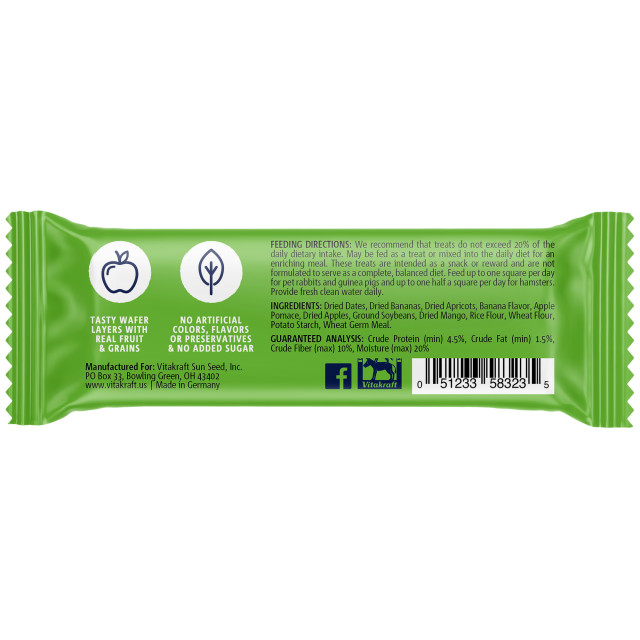 Back-Image showing Vitakraft Fruity Bar